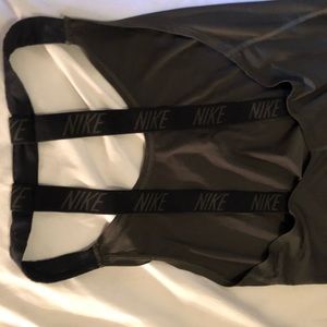 Nike tank tops//orange & olive green